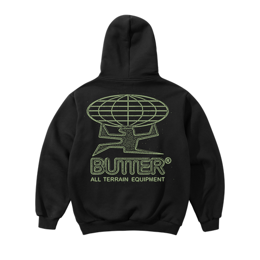Butter Goods - Terrain Pullover Hood - Black