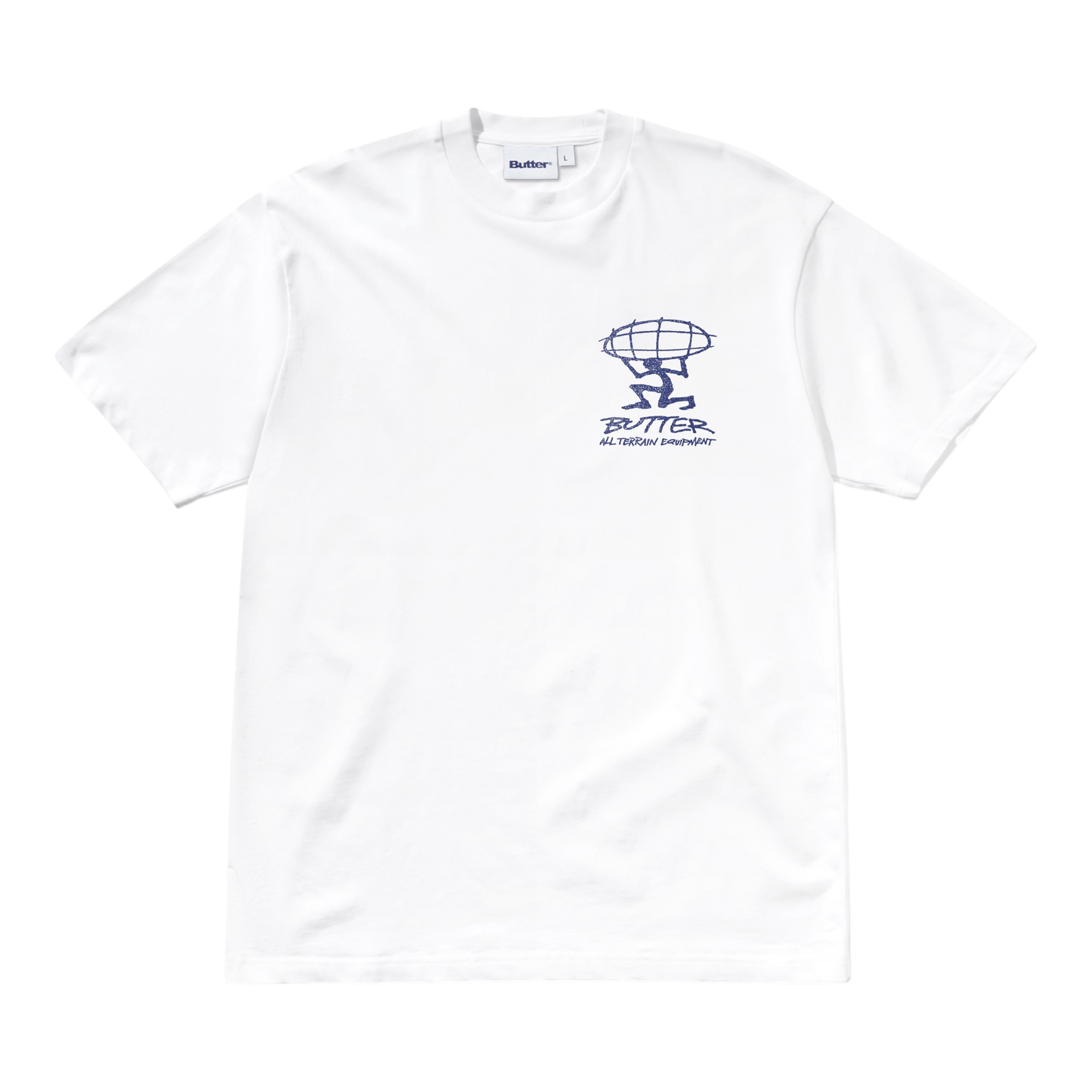 Butter Goods - Terrain Tee - White