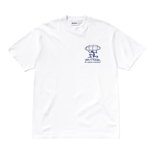 Butter Goods - Terrain Tee - White