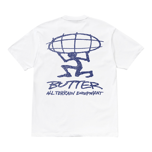Butter Goods - Terrain Tee - White
