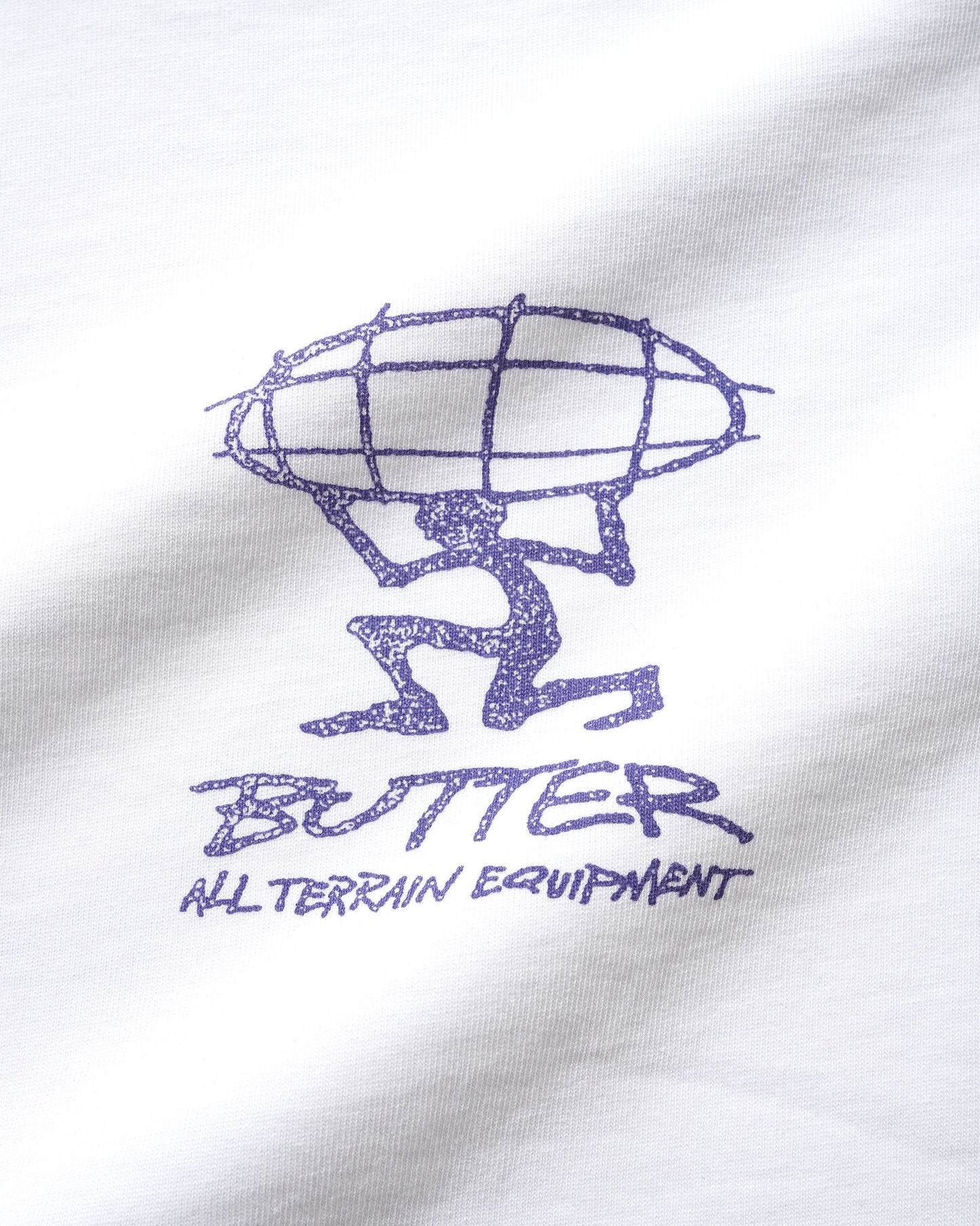 Butter Goods - Terrain Tee - White