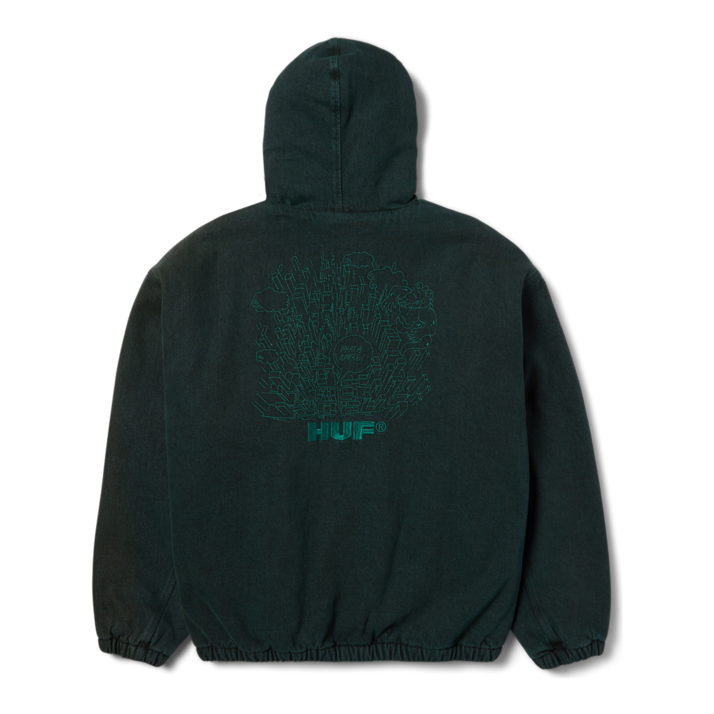 HUF - WHAT A JUNGLE DENIM WORK JACKET