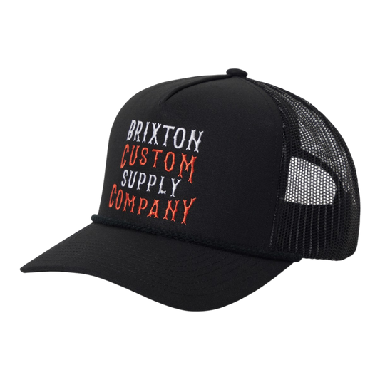 Brixton Wheaton C NP MP Trucker - Black / Black