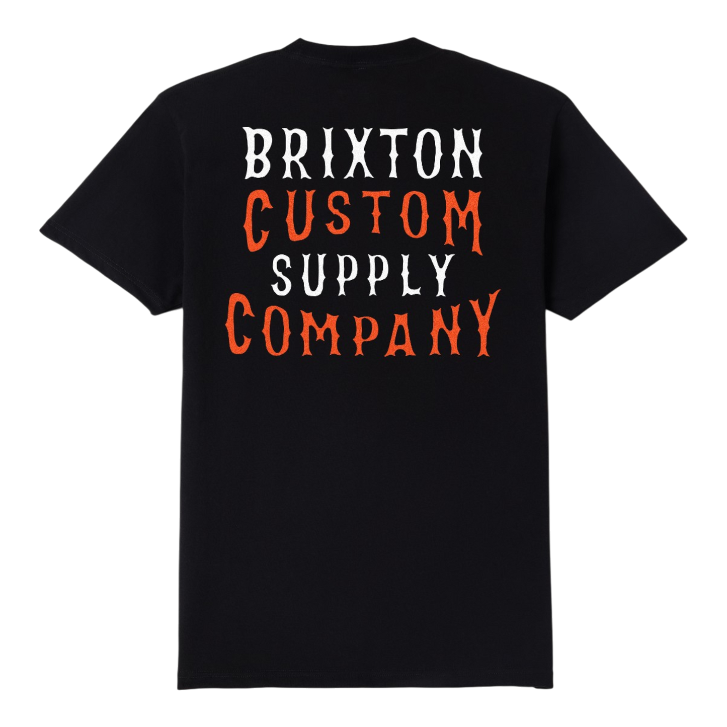 Brixton Wheaton S/S T-Shirt - Black Worn Wash