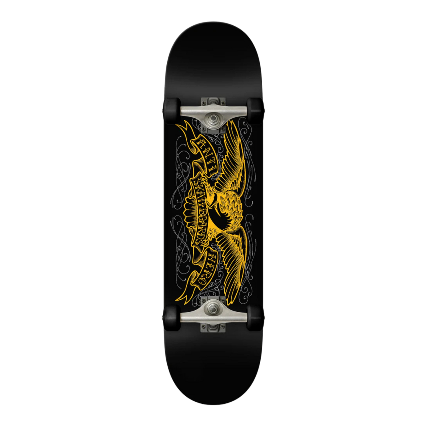 Anti Hero - Pinstripe Eagle Complete Large 8.06" - Black