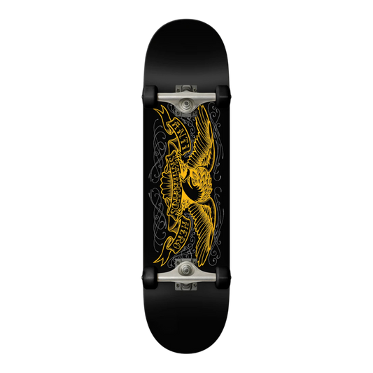 Anti Hero - Pinstripe Eagle Complete Large 8.06" - Black