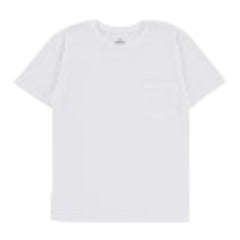 Brixton Basic Pocket S/S T-Shirt - White