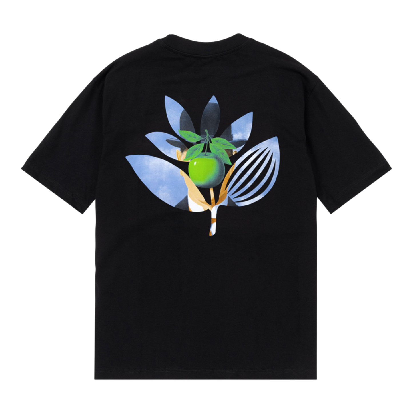 Magenta - Pomme T-Shirt - Black