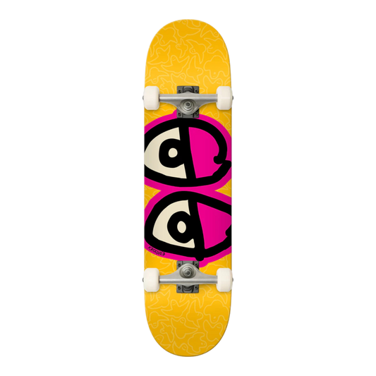 Krooked Eyes & Birds Complete 8.25" - Yellow