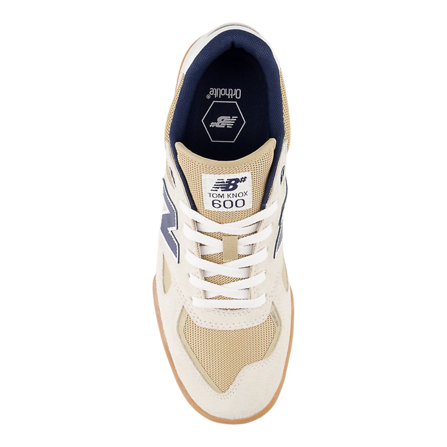 New Balance Numeric 600 Tom Knox Shoes - Sea Salt / Navy