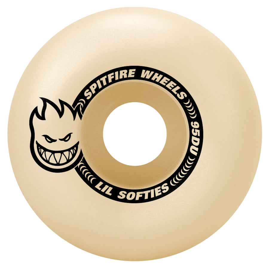 Spitfire 95DU Lil Softies Classic 52mm Wheels - Natural