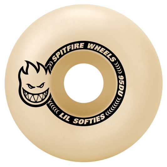 Spitfire 95DU Lil Softies Classic 52mm Wheels - Natural