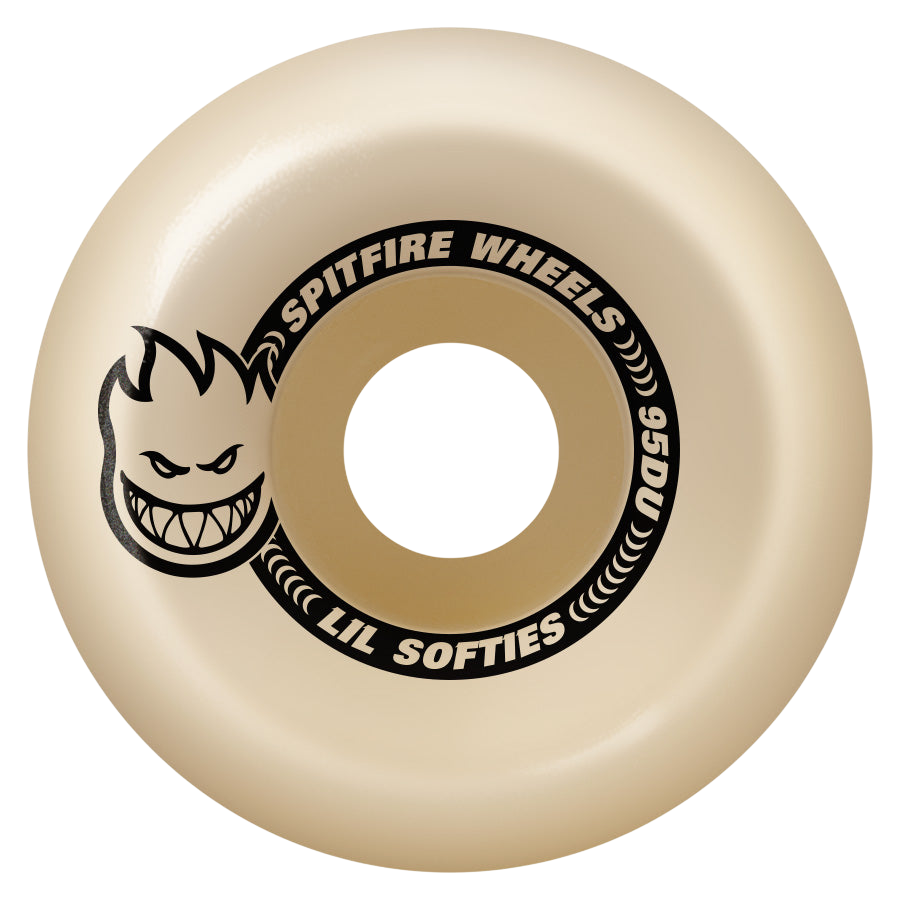 Spitfire 95DU Lil Softies Conical Full 53mm Wheels - Natural