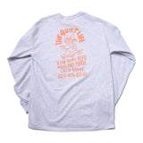The Quiet Life - Skating Cat Long Sleeve T - Ash