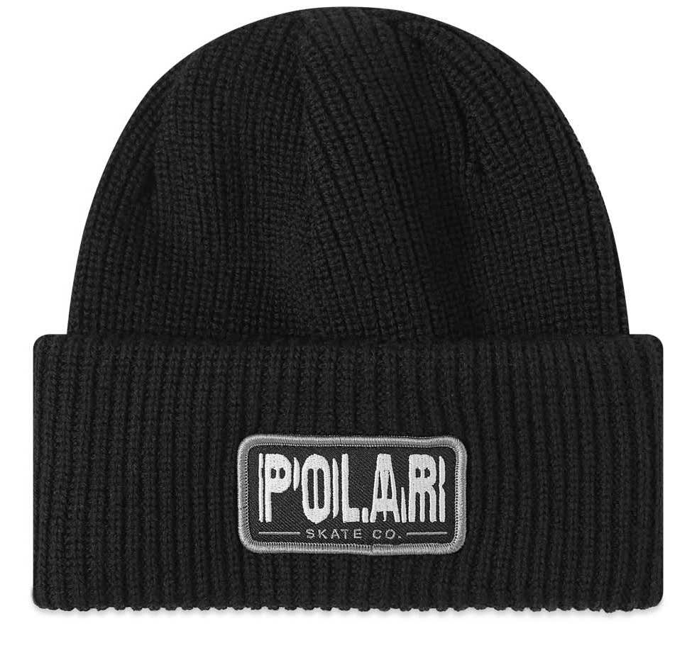 Polar Skate Co Earthquake Merino Beanie Black Forw4rd