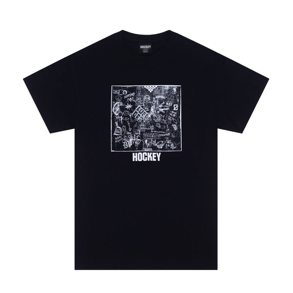 Hockey - Desk Carve T-Shirt - Black