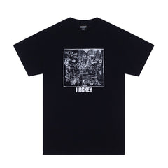 Hockey - Desk Carve T-Shirt - Black