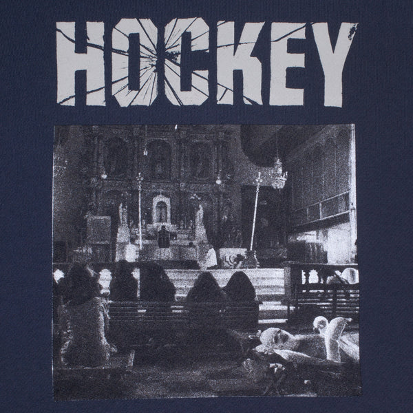 Hockey - Battered Faith Hoodie - Slate Blue