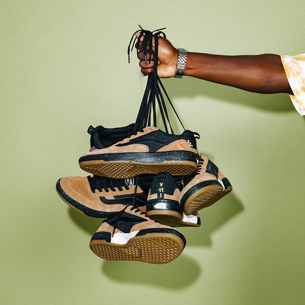 Vans Zahba Shoes By Zion Wright - Brown