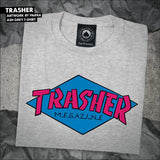 Thrasher x Parra T-shirt - Ash Grey
