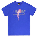 Thrasher x Atlantic Drift T-Shirt - Royal
