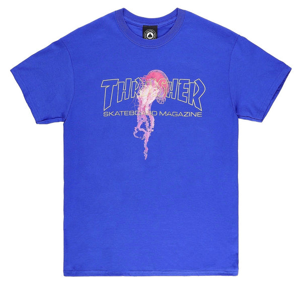 Thrasher x Atlantic Drift T-Shirt - Royal