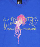 Thrasher x Atlantic Drift T-Shirt - Royal