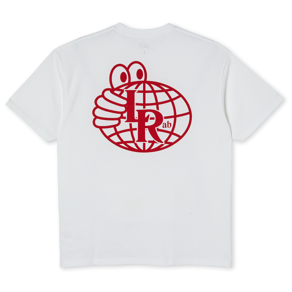 Last Resort LRAB Atlas Monogram T Shirt White Red Forw4rd