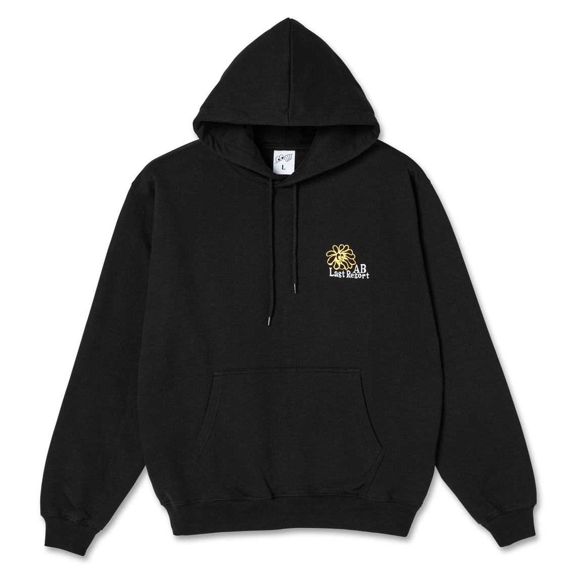 Last Resort AB Flower Hoodie - Black