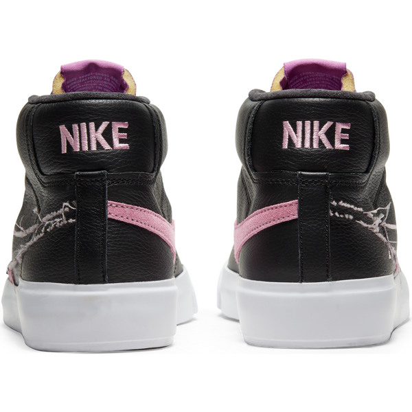 Nike SB Zoom Blazer Mid Edge - Black/Pink Rise White