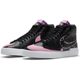 Nike SB Zoom Blazer Mid Edge - Black/Pink Rise White