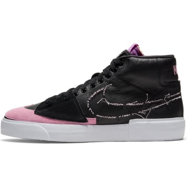 Nike SB Zoom Blazer Mid Edge - Black/Pink Rise White