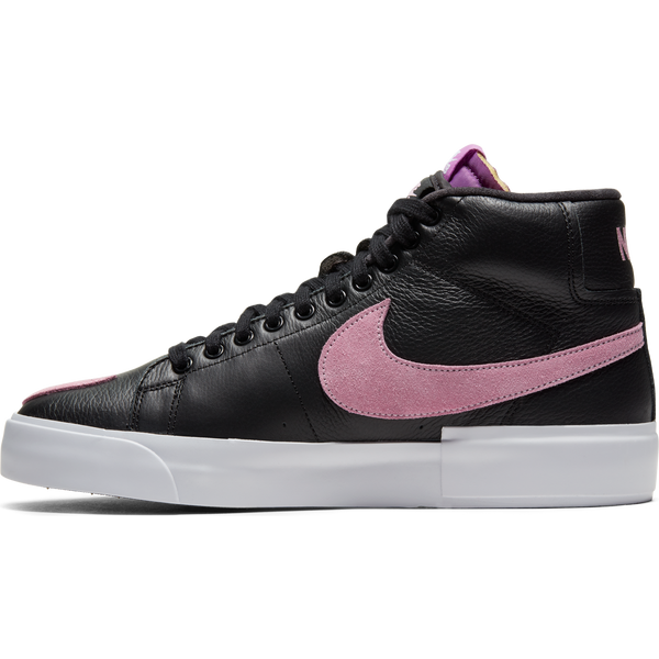 Nike SB Zoom Blazer Mid Edge - Black/Pink Rise White