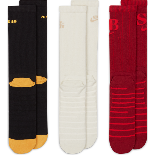 Nike SB 3Pack Everyday Max Socks - Multi