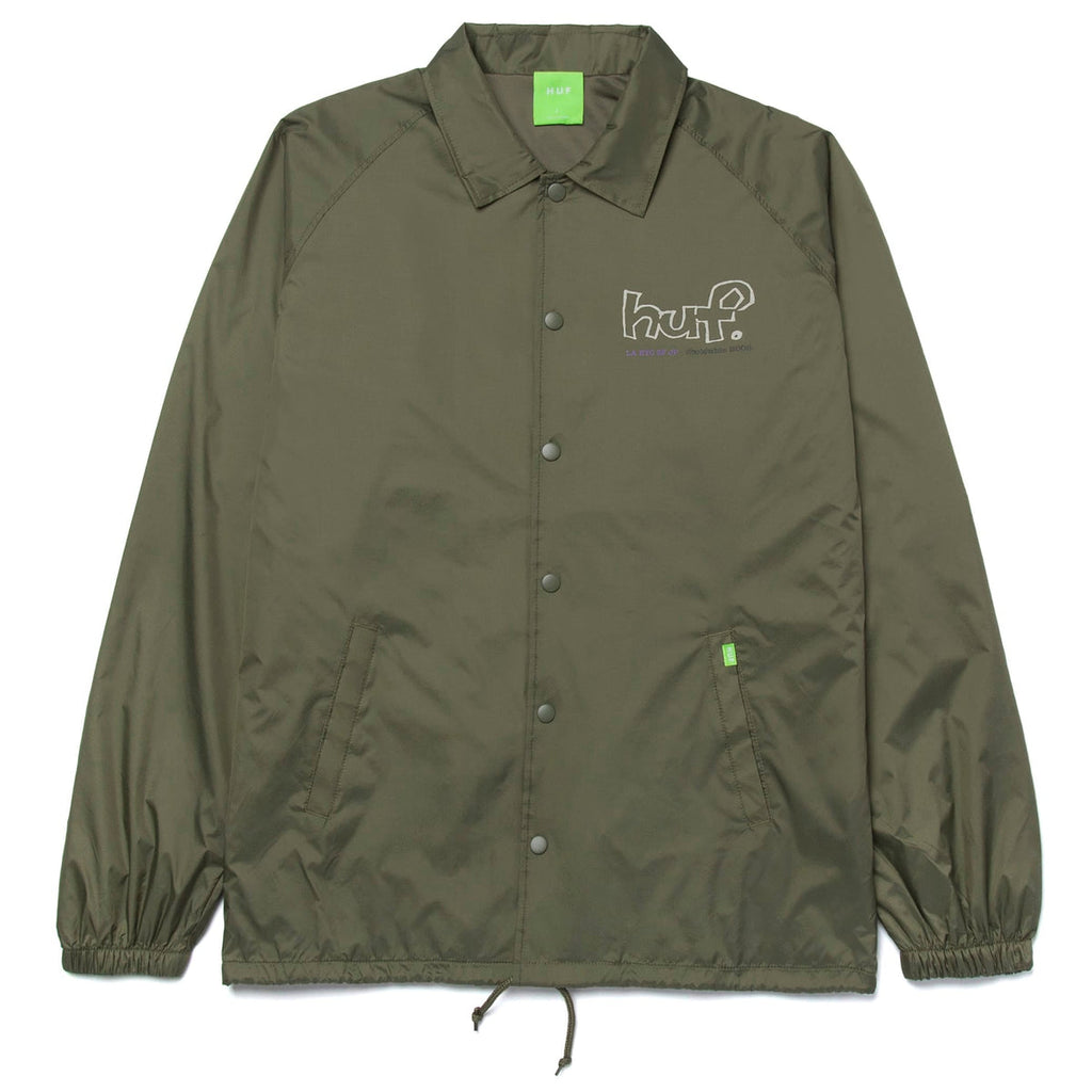 Snap front coaches jacket shop