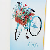 Skate Cafe Flower Basket (Blue) Deck - 8.125"