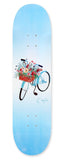 Skate Cafe Flower Basket (Blue) Deck - 8.125"