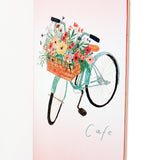 Skate Cafe Flower Basket (Pink) Deck - 8.0"