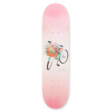 Skate Cafe Flower Basket (Pink) Deck - 8.0"