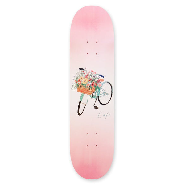 Skate Cafe Flower Basket (Pink) Deck - 8.0"