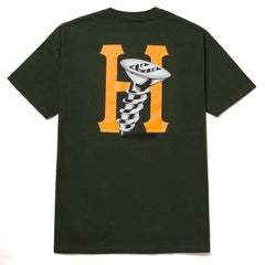 HUF - Hardware S/S Tee - Forest Green