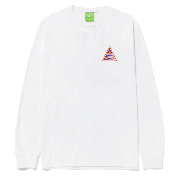 HUF High Adventure L/S Tee - White