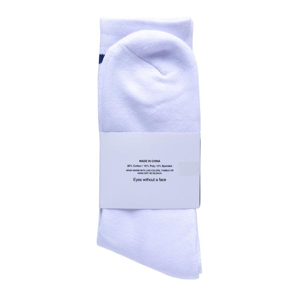 Hockey Socks - White / Navy
