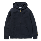 Carhartt WIP Hooded Chase Jacket - Dark Navy/Gold