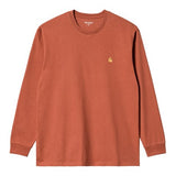 Carhartt WIP L/S Chase T-Shirt - Phoenix/Gold