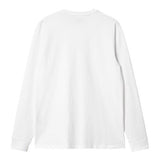 Carhartt WIP L/S Pocket T-Shirt - White