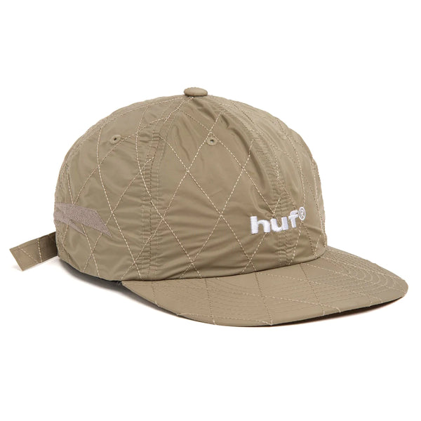 HUF - Lightining Quilted 6 Panel - Tan