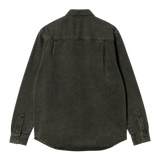 Carhartt WIP Monterey Shirt Jac, Black Stone Washed