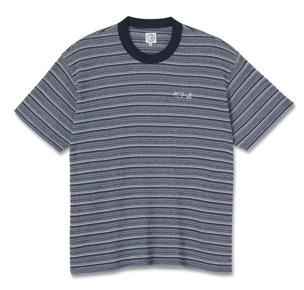Polar Skate Co - Stripe Shin Tee - Navy