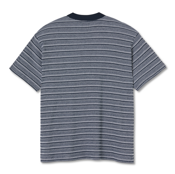 Polar Skate Co - Stripe Shin Tee - Navy